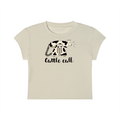 Cattle Call - Women's Slim-Fit Cropped T-Shirt