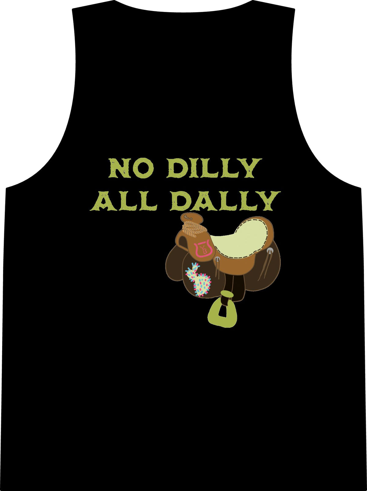 No Dilly All Dally - Women's Organic Rib Tank